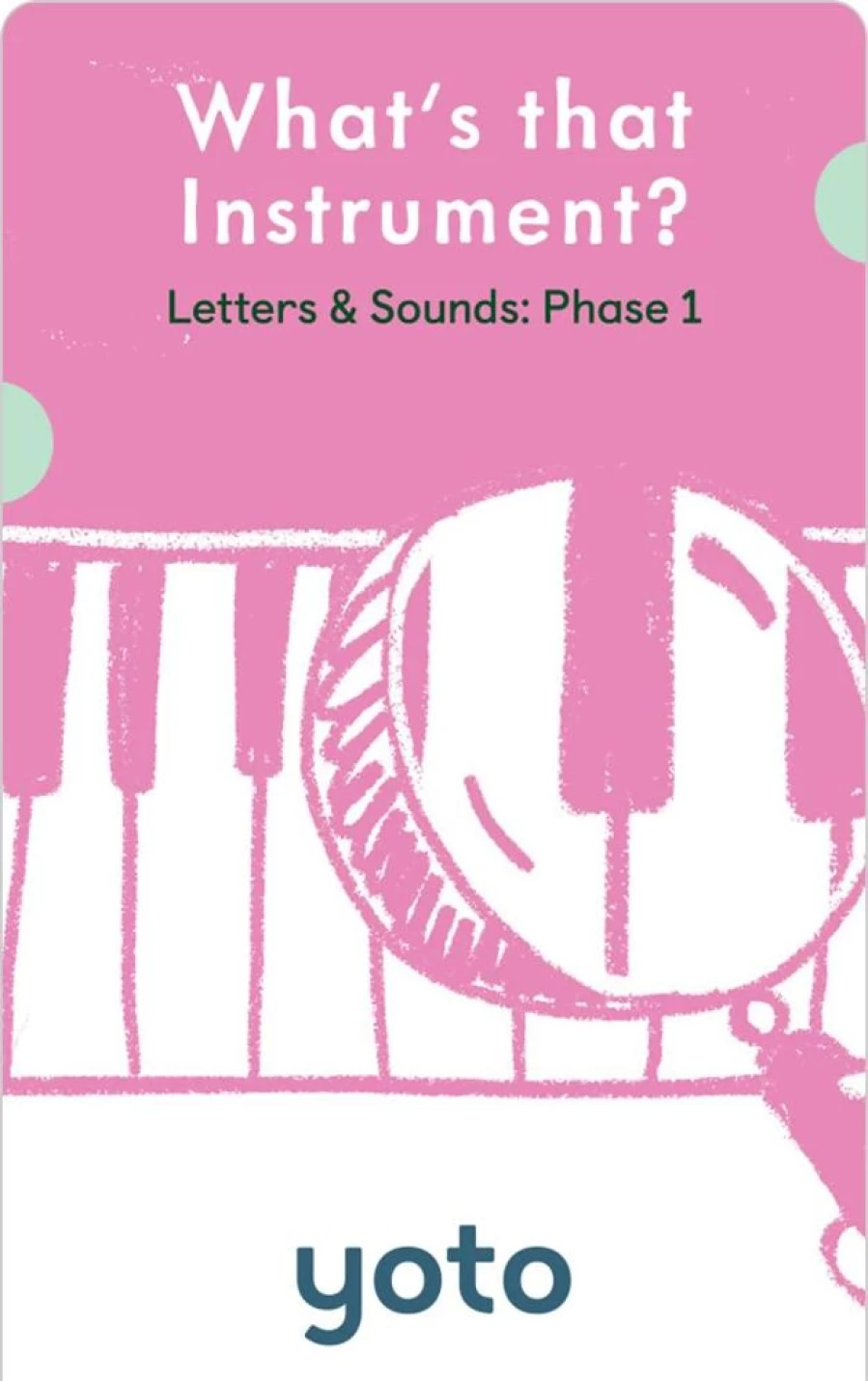 Yoto Phonics: Letters & Sounds: Phase 1 - Audio Cards For Yoto Player | 3-5