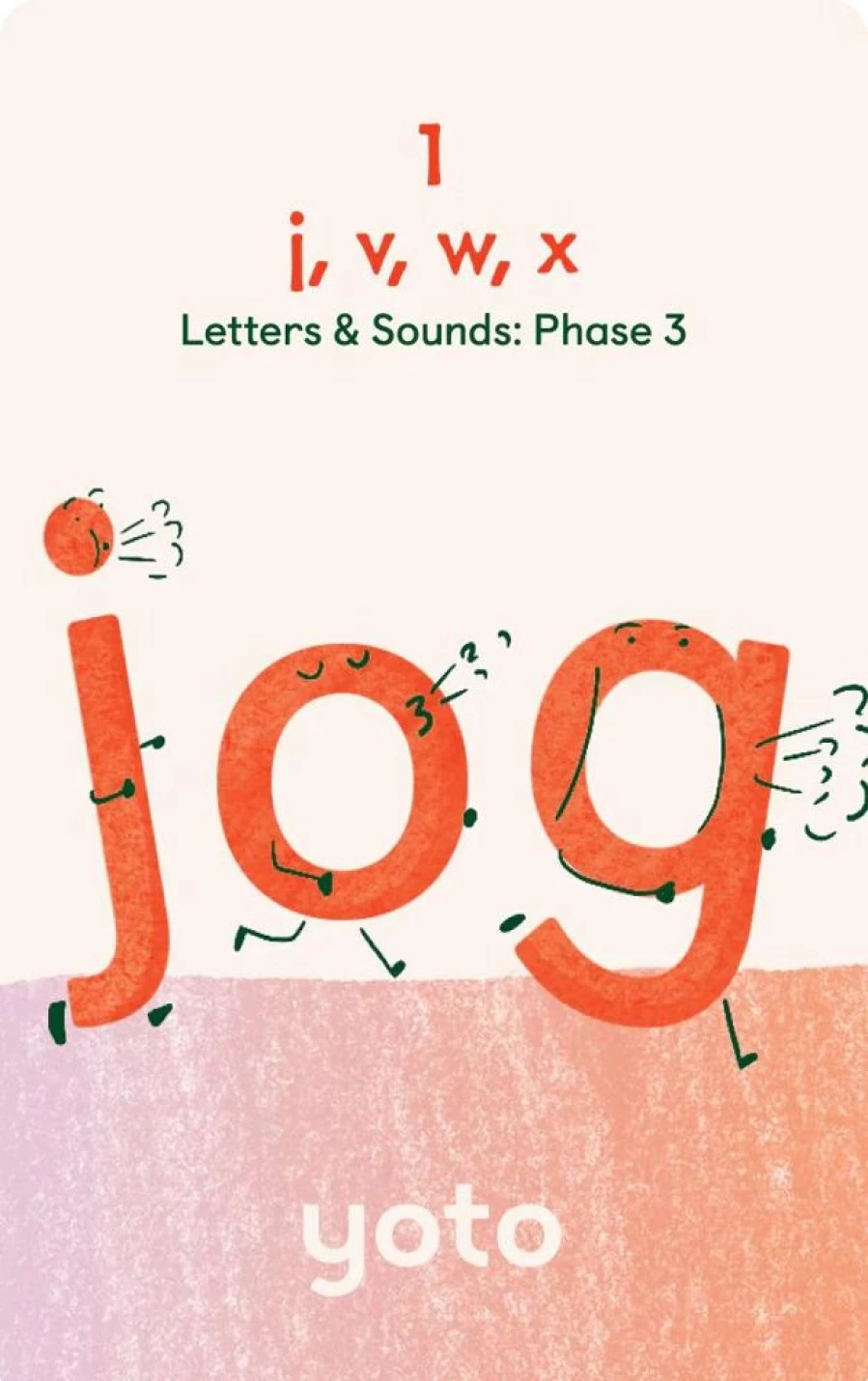 Yoto Phonics: Letters And Sounds: Phase 3 | 3-5