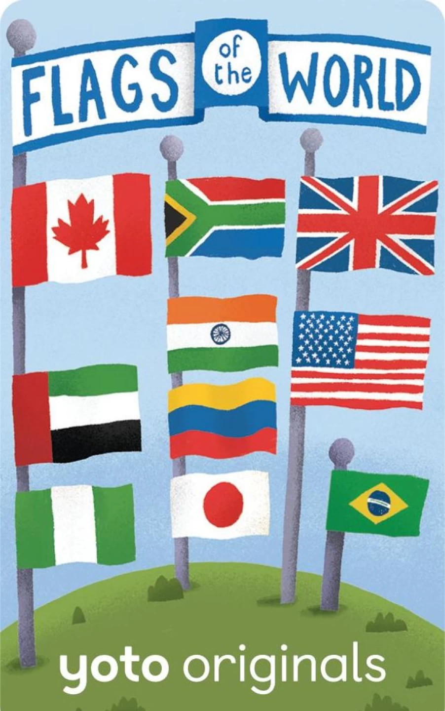 Yoto Flags Of The World (Digital) | 3-5